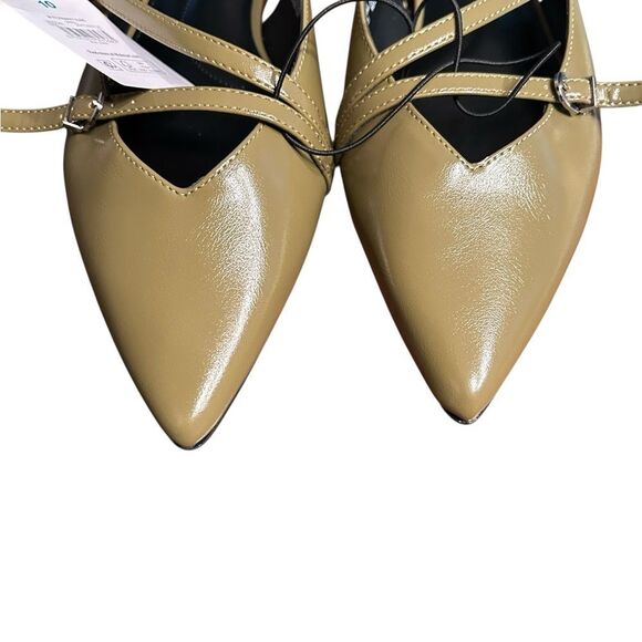 Time and Thru Green Flats(Size 10) - Picture 6 of 7